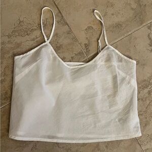 FARM Rio White Camisole Top